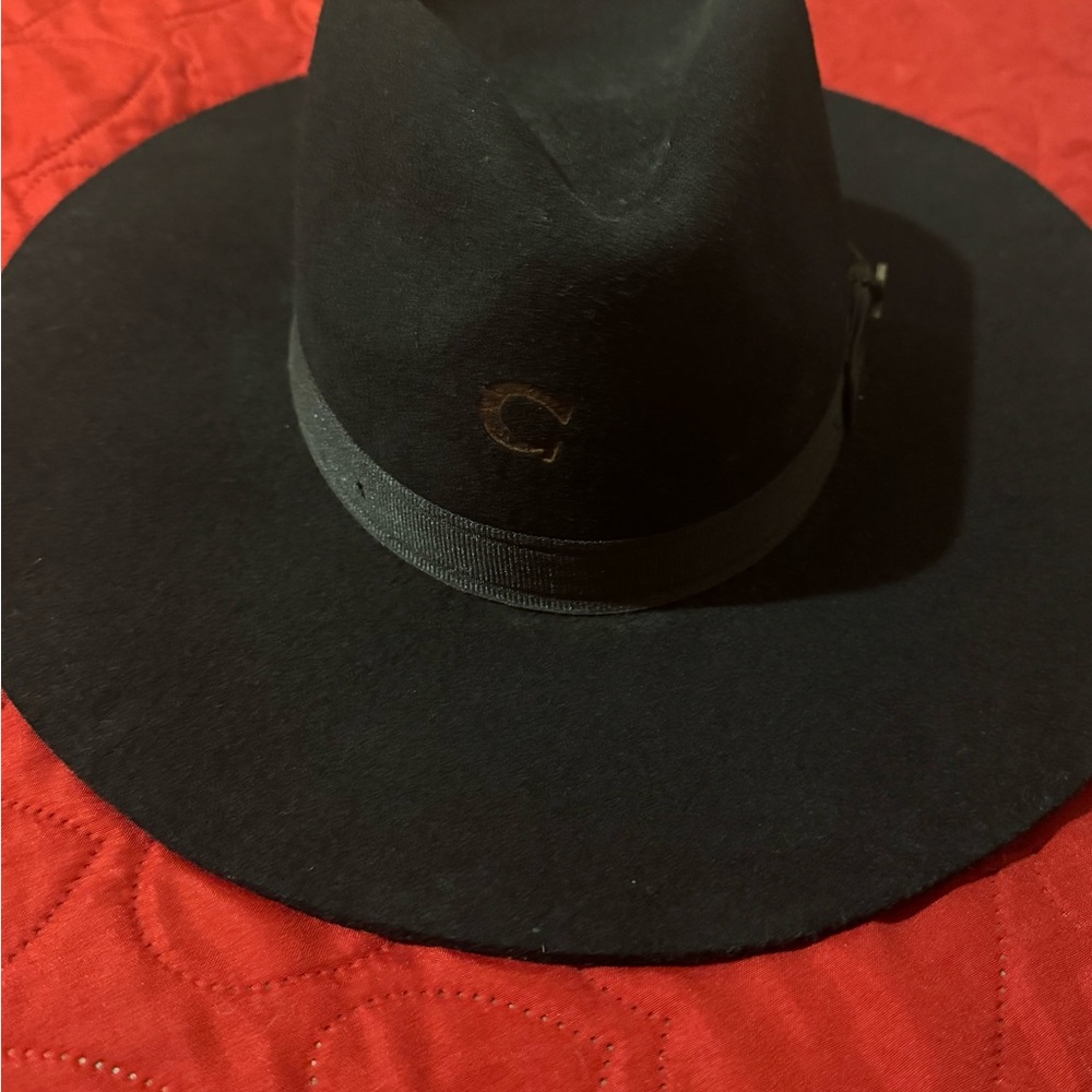 Charlie Horse Black Wide-Brim Hat - Picture 7 of 10
